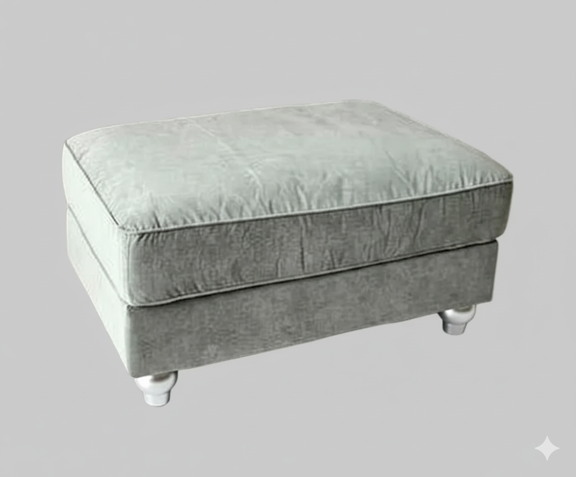 Olympia Scatter Back Sofa | Including Footstool
