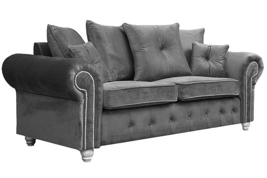 Olympia Scatter Back Sofa | Including Footstool