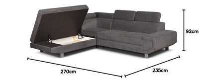 Artic Sofa Bed | Corner Storage Sofa Bed | L-Shape Sofa Bed