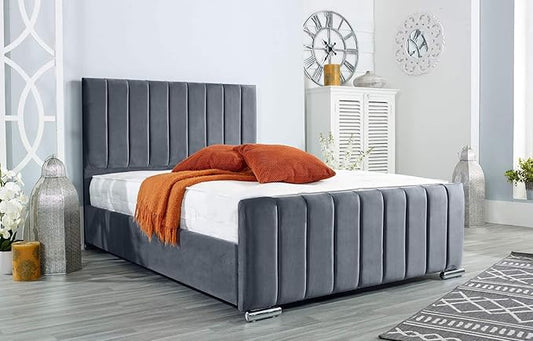 Panel Line Ottoman Bed | Including Mattress