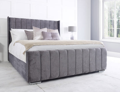 Wing Back Ottoman Bed | Including Mattress
