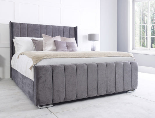 Wing Back Luxury Bed | Including Mattress