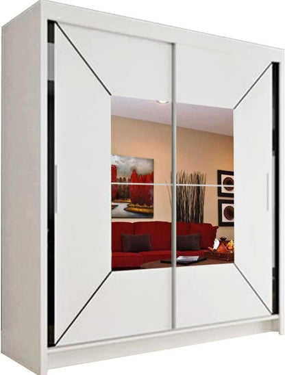 Nicole Sliding Door Wardrobe | Including Mirrors