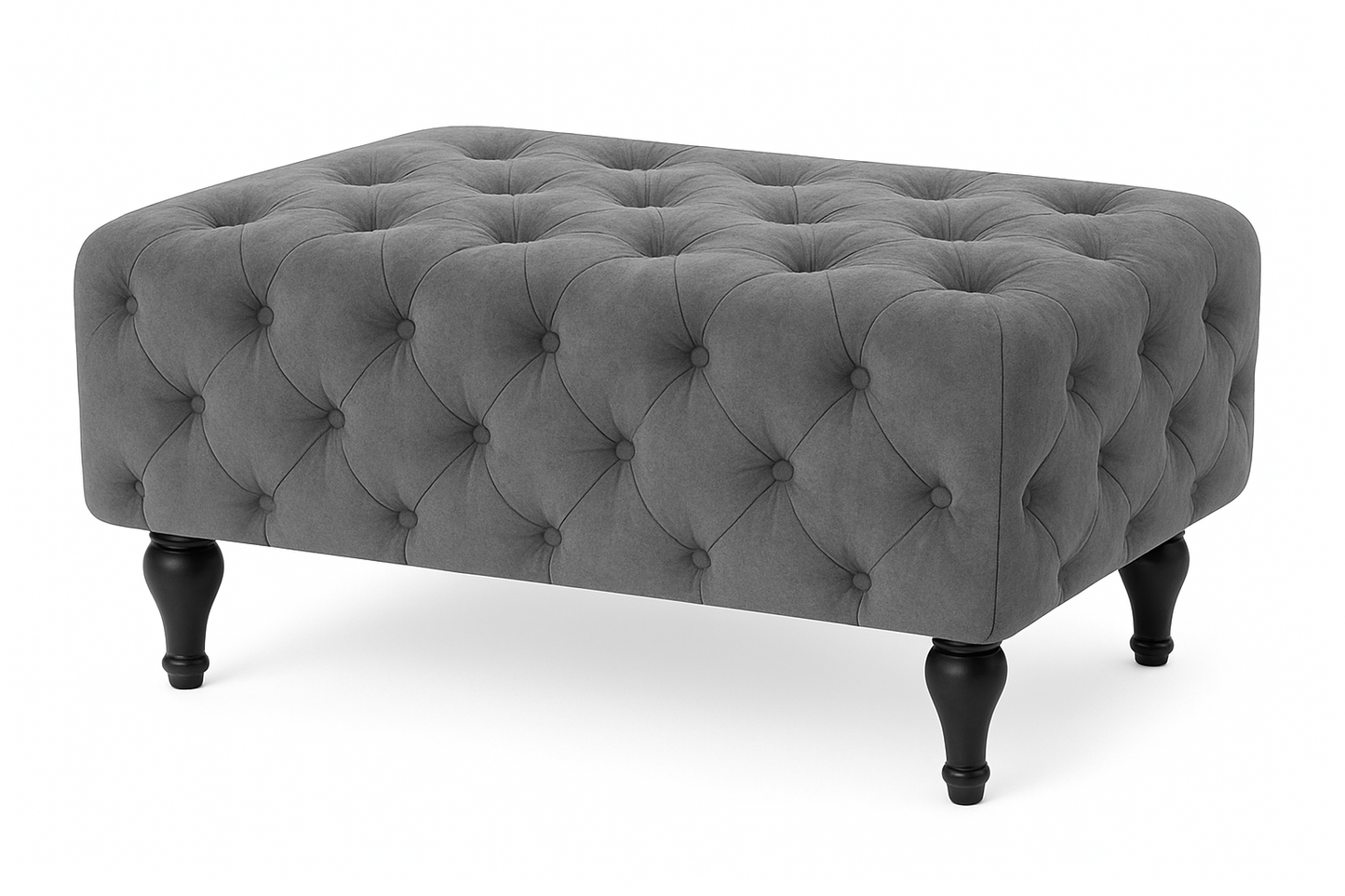 Classic Chesterfield Sofa | Including Footstool