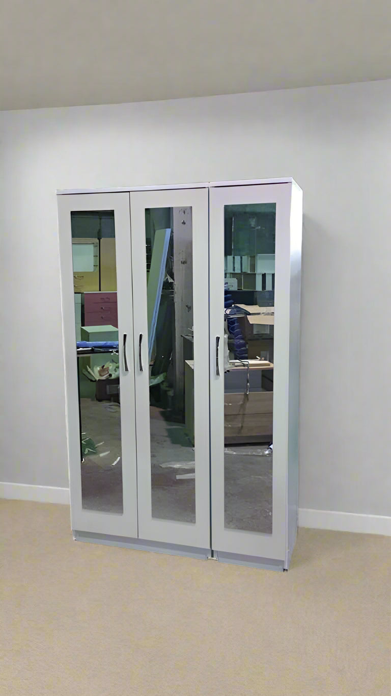 3 Door Wardrobe | Including Mirrors