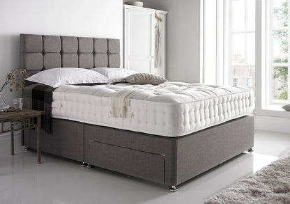 Divan Super King Size Bed 6ft | Including Mattress & Headboard