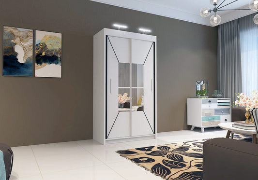 Nicole Sliding Door Wardrobe | Including Mirrors