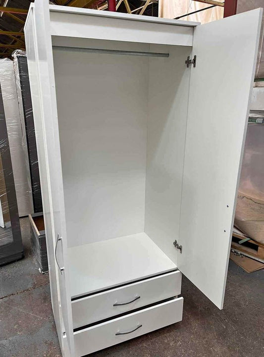 2 Door Wardrobe | Including Drawers & Mirrors