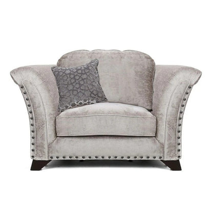 Harrison Scatter Back Sofa | With Footstool