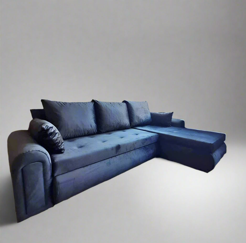 Berlin Sofa Bed | 3 Seater Corner Storage Sofa Bed | L-Shape Sofa Bed