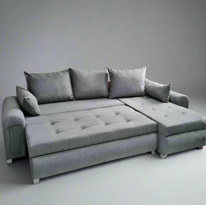 Berlin Sofa Bed | 3 Seater Corner Storage Sofa Bed | L-Shape Sofa Bed