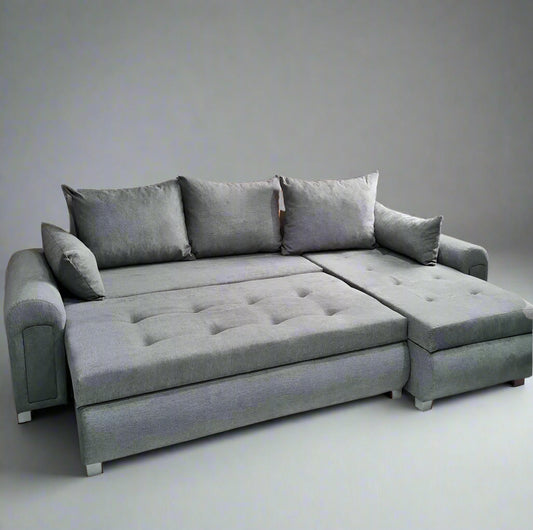 Berlin Sofa Bed | 3 Seater Corner Storage Sofa Bed | L-Shape Sofa Bed
