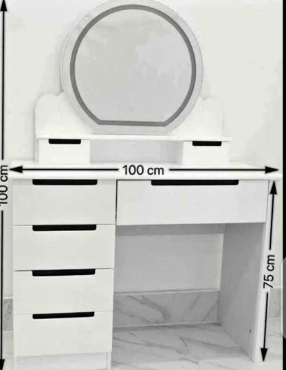 Dressing / Vanity Desk With Lights & Mirror