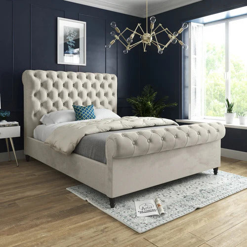 Sleigh Luxury Bed | Including Mattress