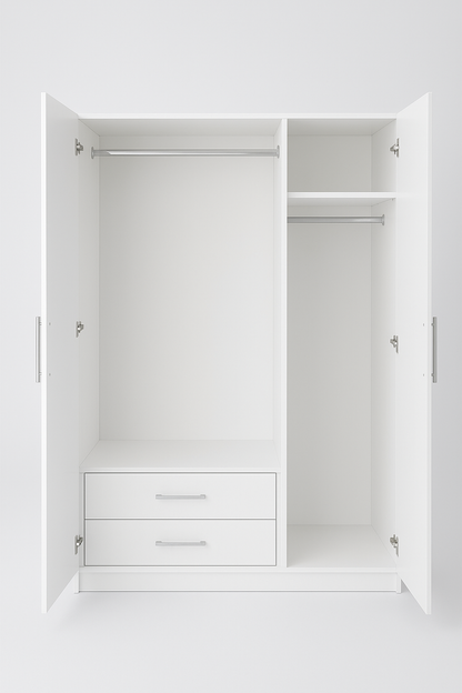 3 Door Wardrobe | Including Drawers & Mirrors