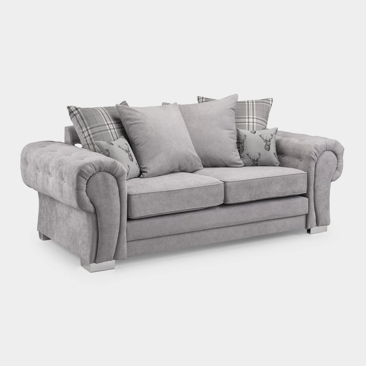 Verona Scatter Back Sofa | Including Footstool
